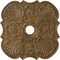 Ekena Millwork Flower Ceiling Medallion (Fits Canopies up to 6 1/4"), 29"OD x 3 5/8"ID x 1 3/8"P, Rubbed Bronze CM29FWRZS - alternate 1